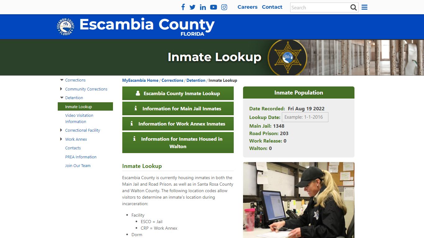 Inmate Lookup - MyEscambia.com